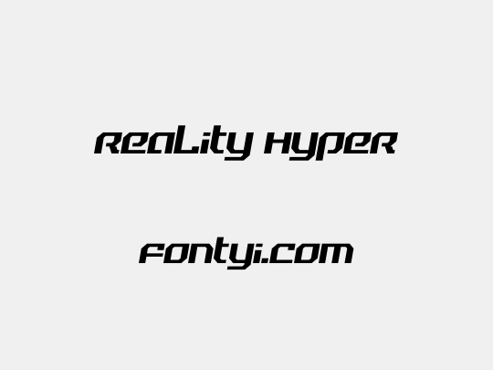 Reality Hyper