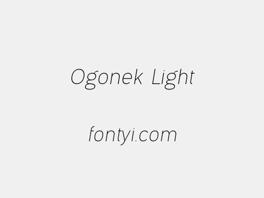 Ogonek Light