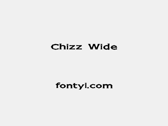 Chizz Wide