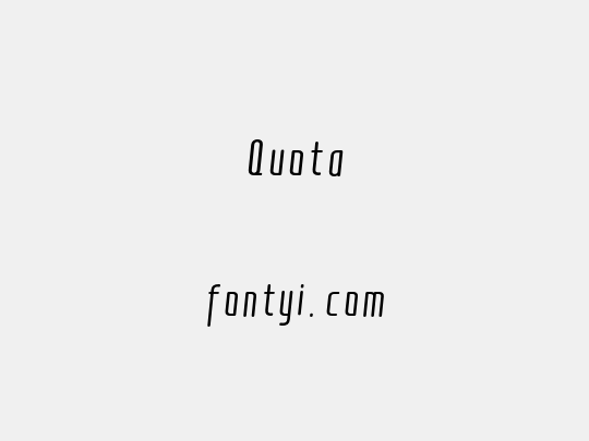 Quota