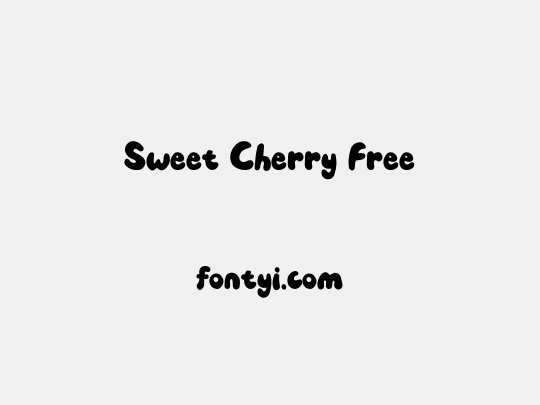 Sweet Cherry Free