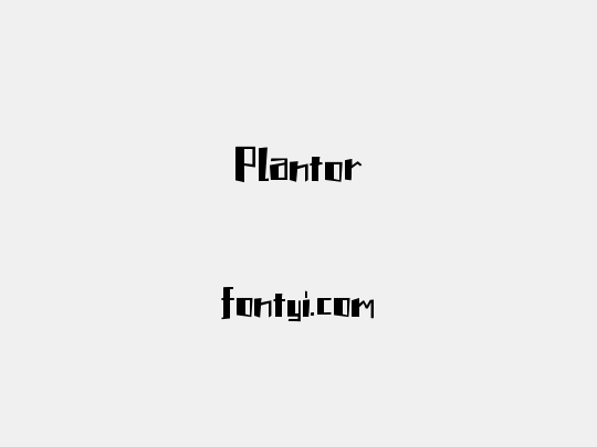 Plantor