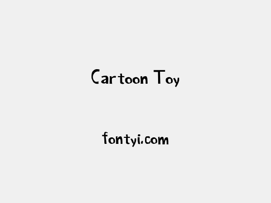 Cartoon Toy