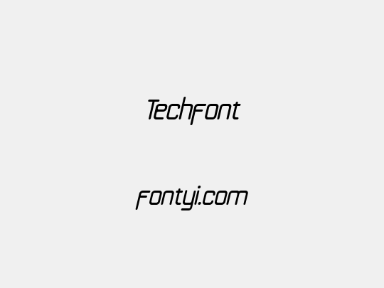 Techfont