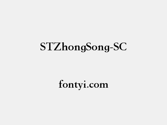 STZhongSong-SC