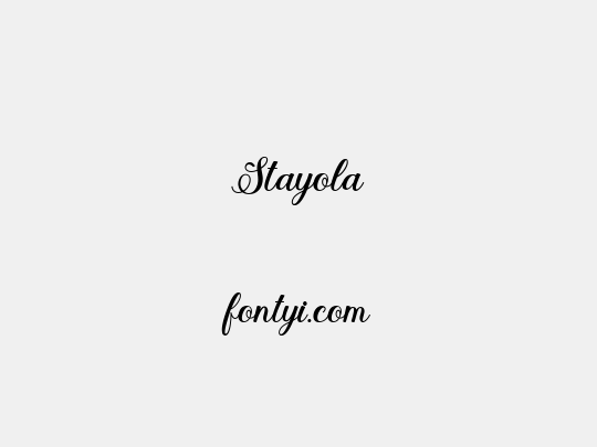 Stayola