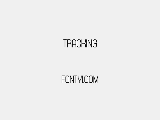 Tracking