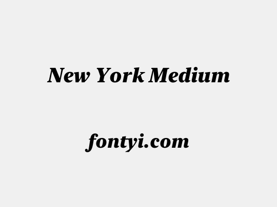 New York Medium