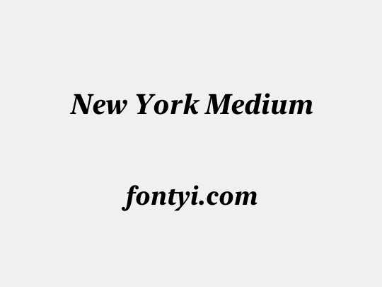 New York Medium