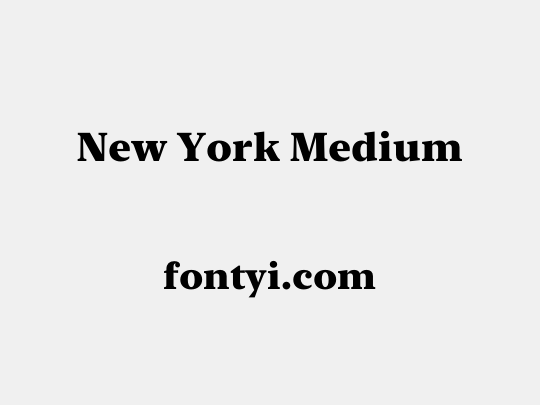 New York Medium