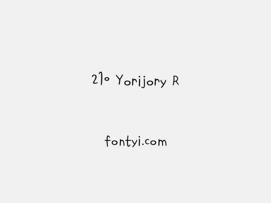 210 Yorijory R