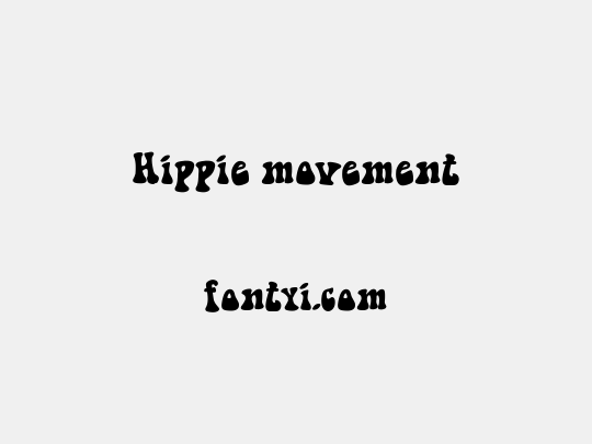 Hippie movement