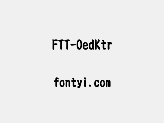 FTT-OedKtr