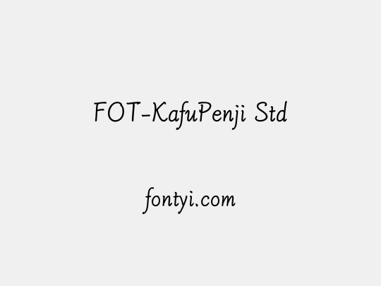 FOT-KafuPenji Std