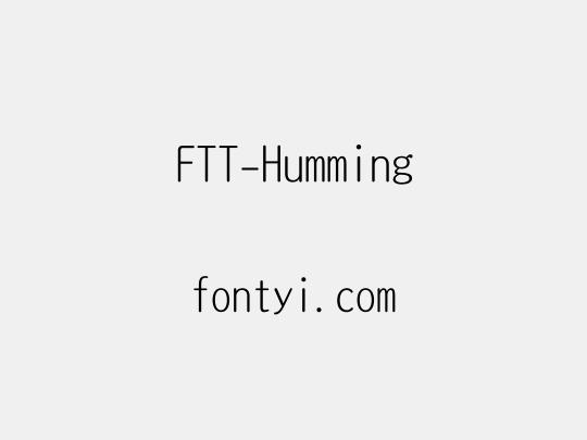 FTT-Humming