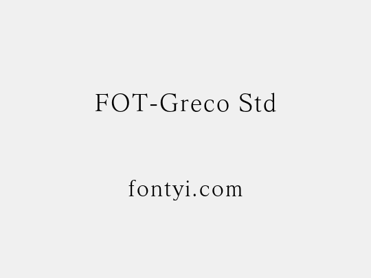 FOT-Greco Std