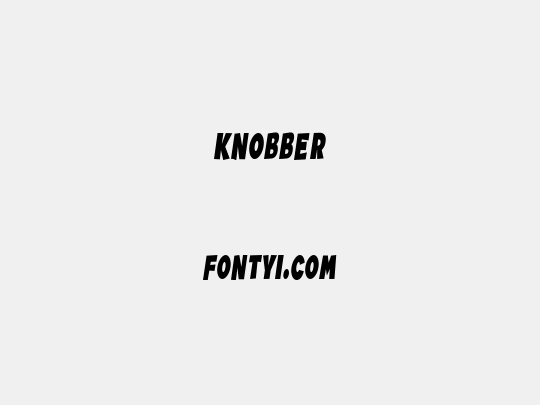 Knobber