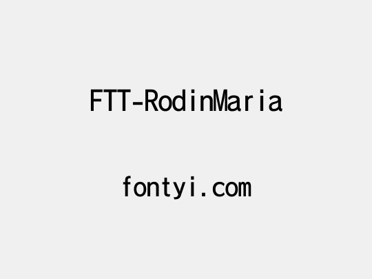 FTT-RodinMaria