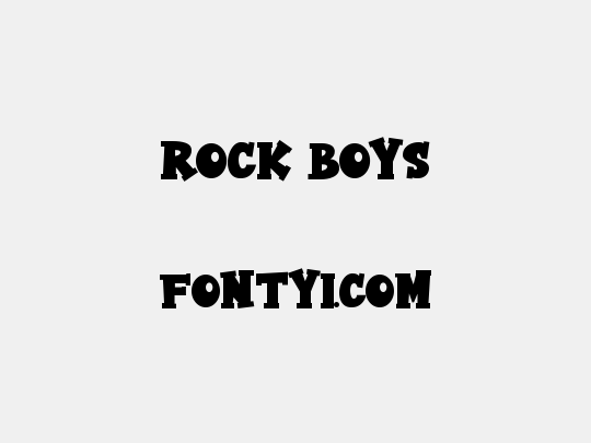 Rock Boys