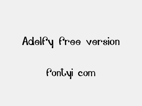 Adelfy_free-version