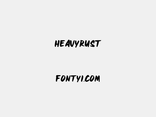 HEAVYRUST