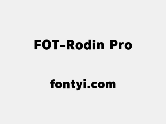 FOT-Rodin Pro