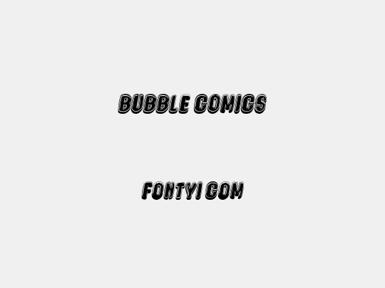 Bubble Comics