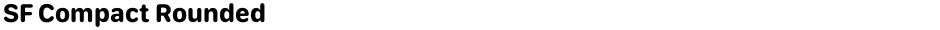 SF Compact RoundedDemo