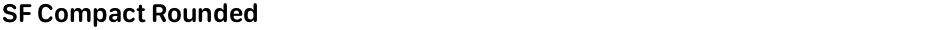 SF Compact RoundedDemo