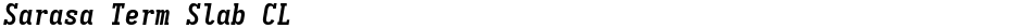 Sarasa Term Slab CLDemo