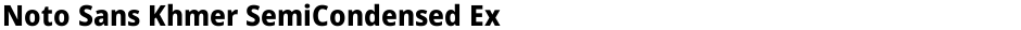 Noto Sans Khmer SemiCondensed ExtraBoldDemo